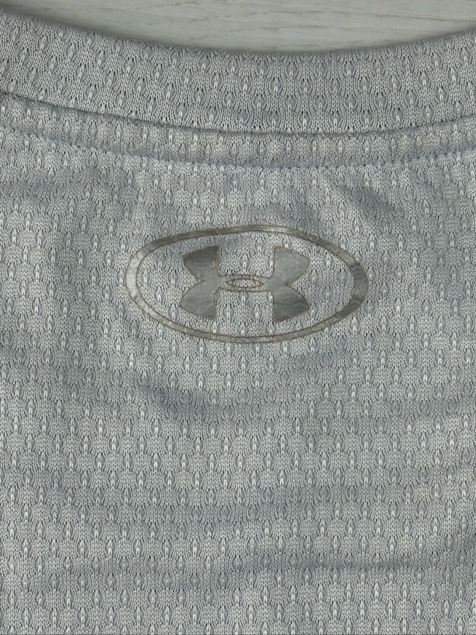 Under Armour T-shirt femme en maille HeatGear Tech Novelty Gris L – photo 14